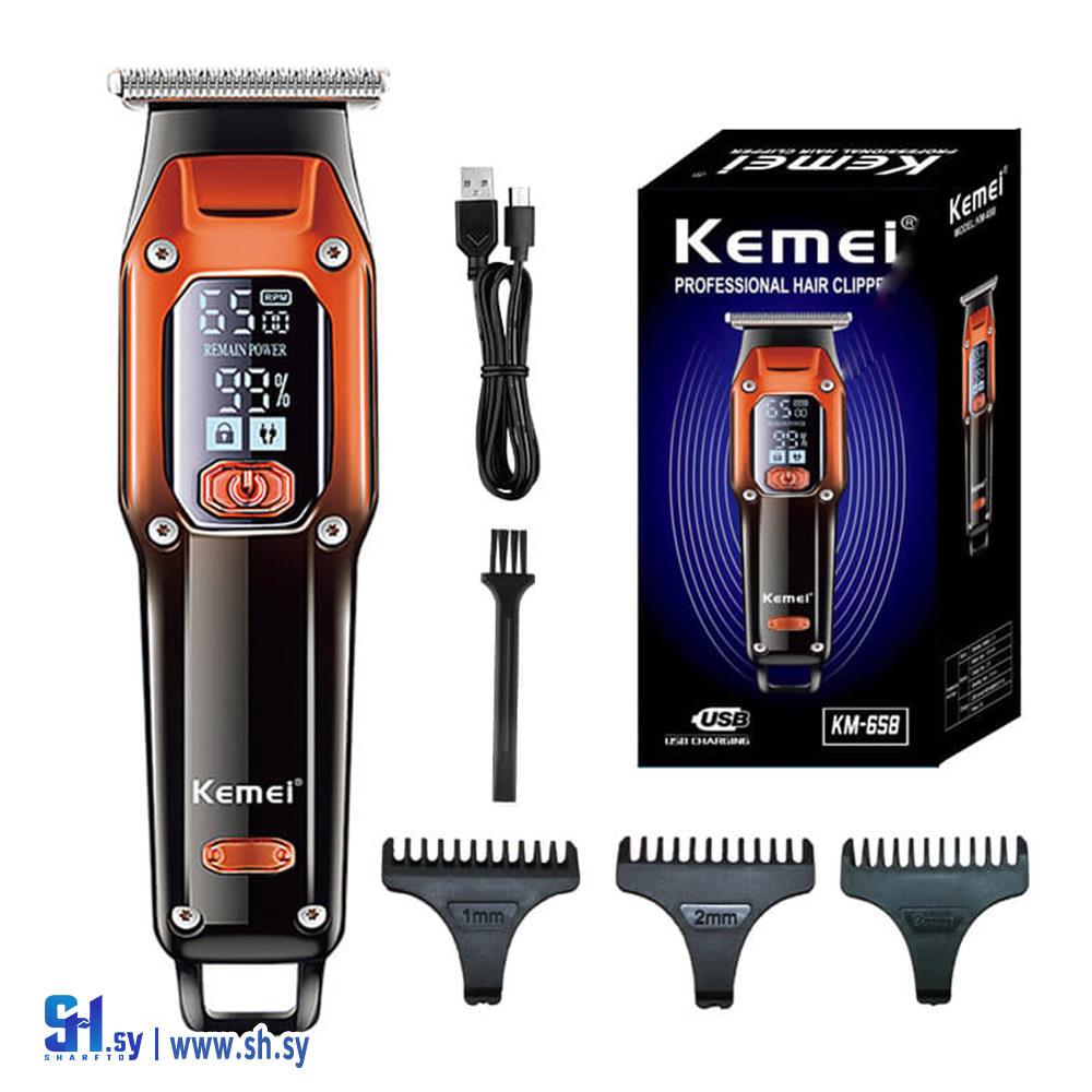 ماكينة الحلاقة Kemei KM-658 (منلا للتجارة)