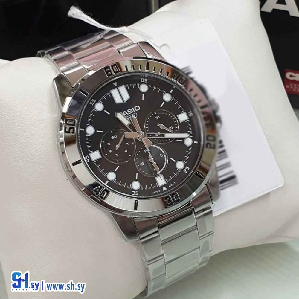 ساعة رجالية WR ماركة (CASIO)