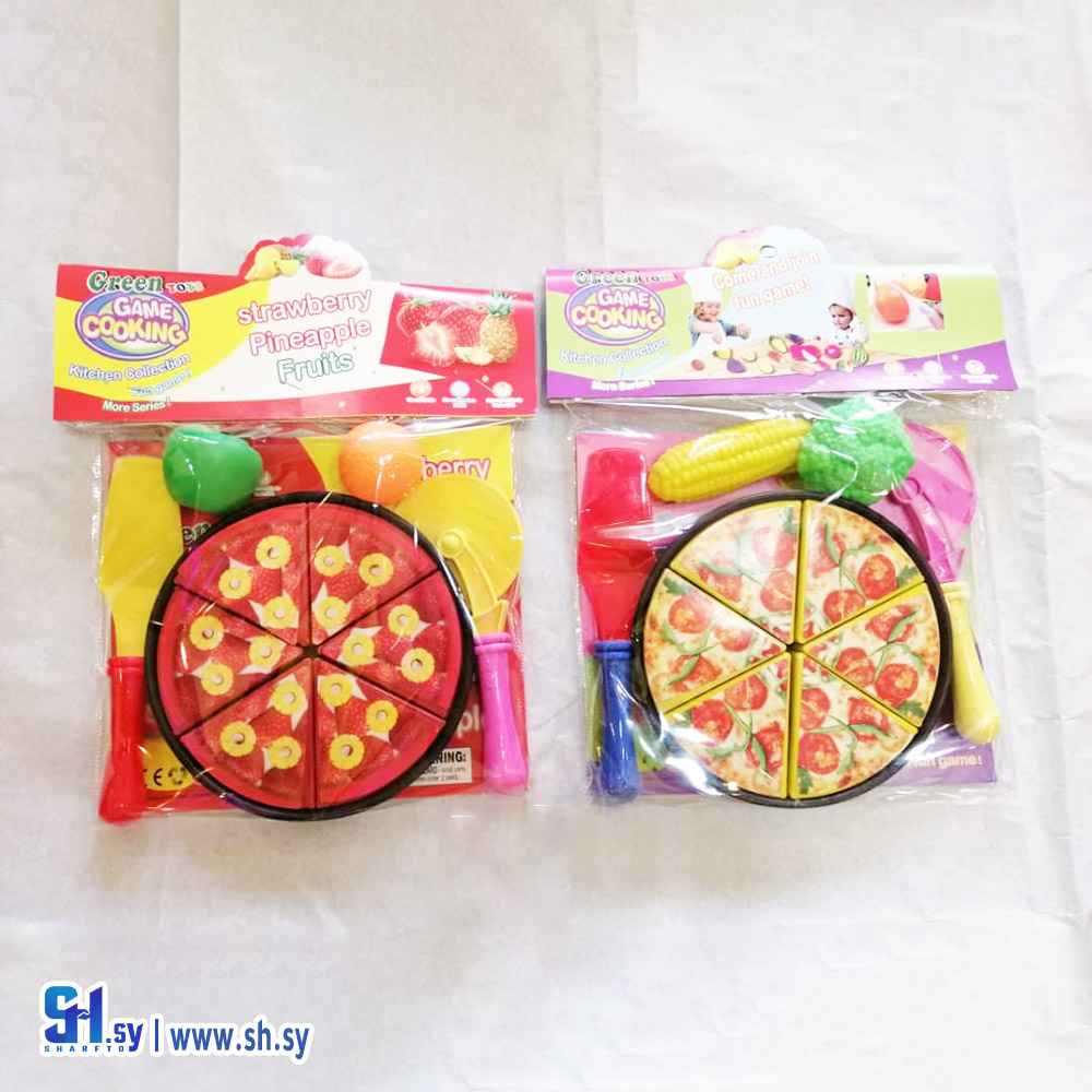 لعبة البيتزا فواكه وخضار (شركة عجلوني)