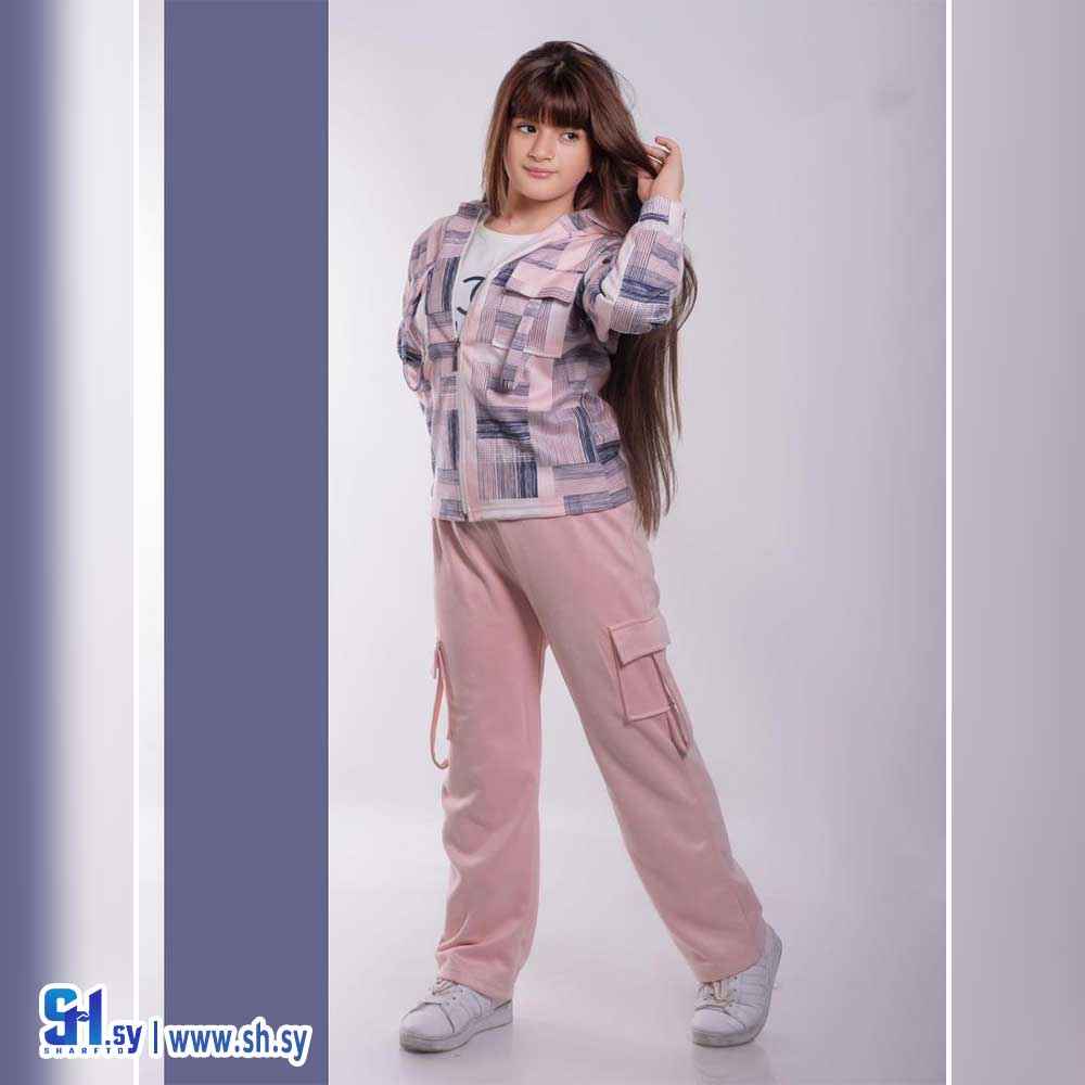 بيجامة بناتي موديل 1120 (بي بي M H)