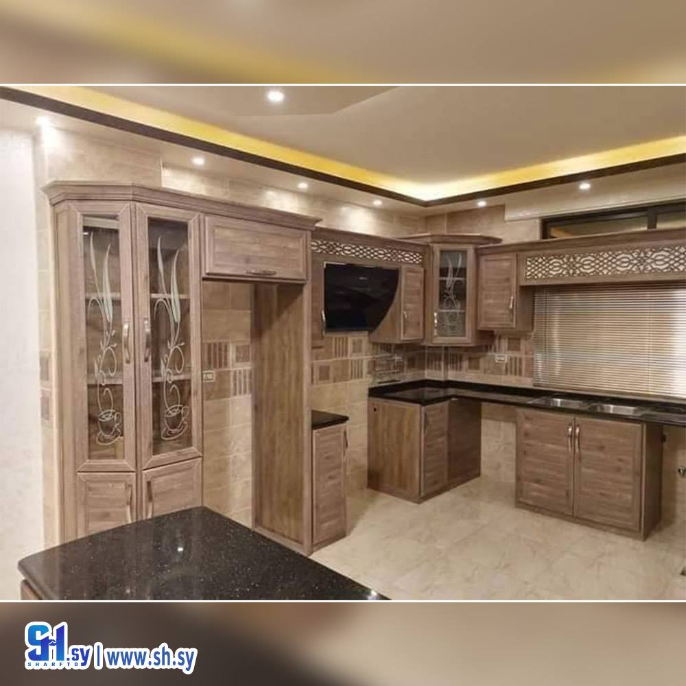 مطابخ تركية هاي غلاوس (الوسام للألمنيوم والمطابخ والديكورات)