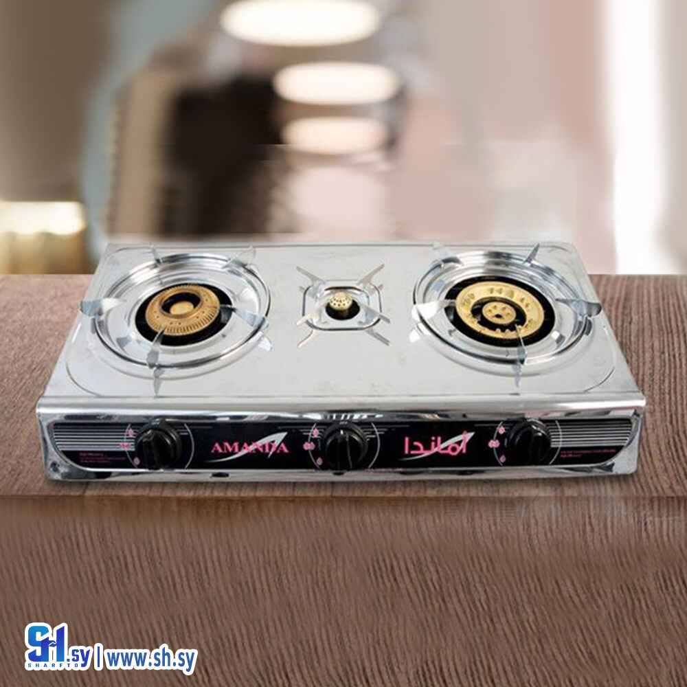 طباخ غاز ثلاث رؤوس (اماندا)