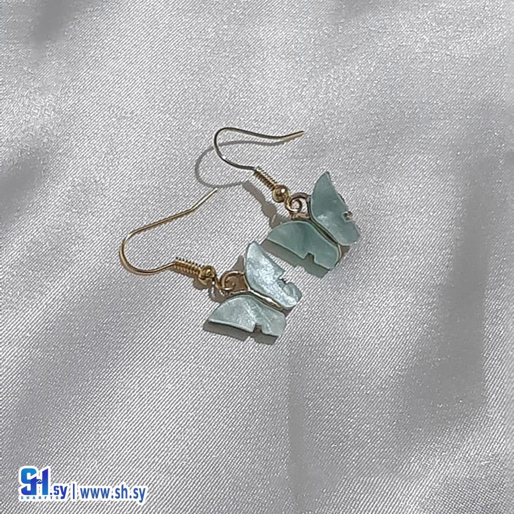 حلق الفراشة المميز (EVA STORE)