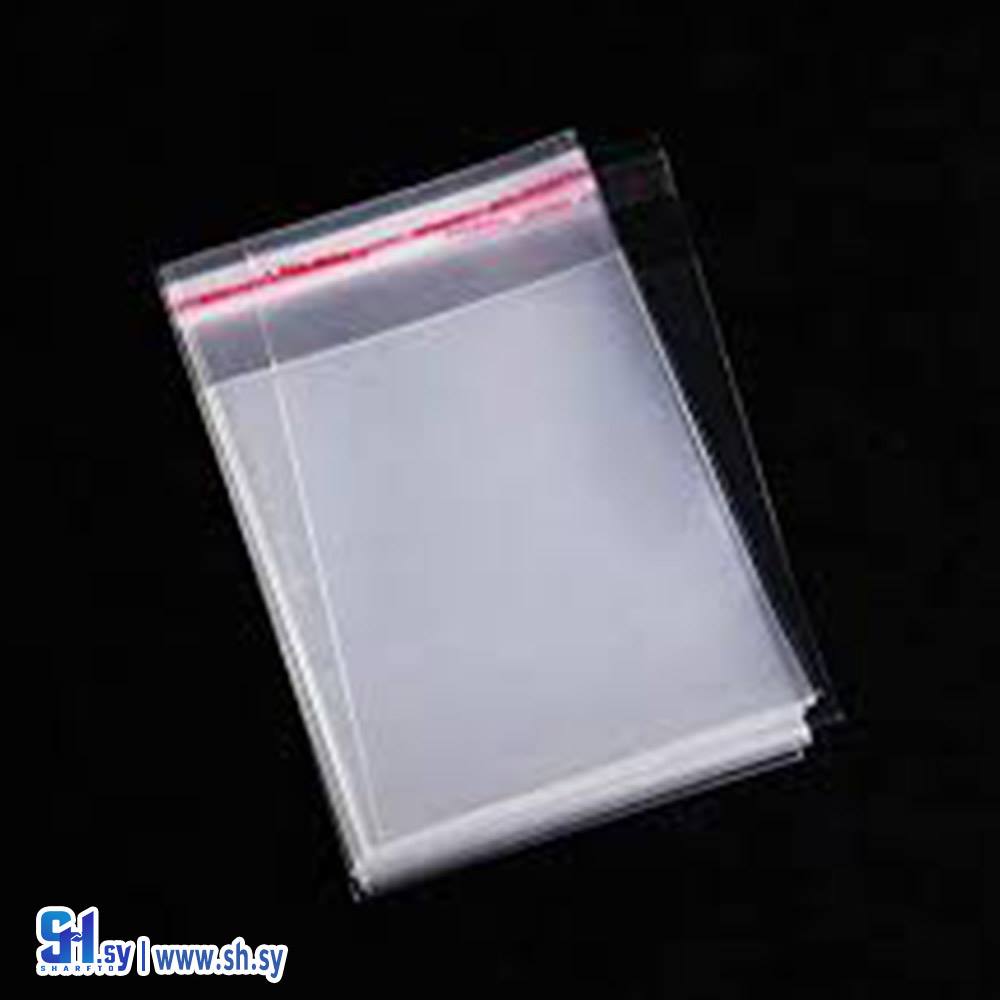 كيس كريستال مع ردة ولاصق (تغليف)
