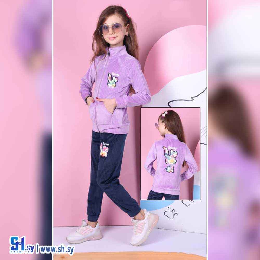 بيجامة بناتي موديل 607 (بي بي M H)