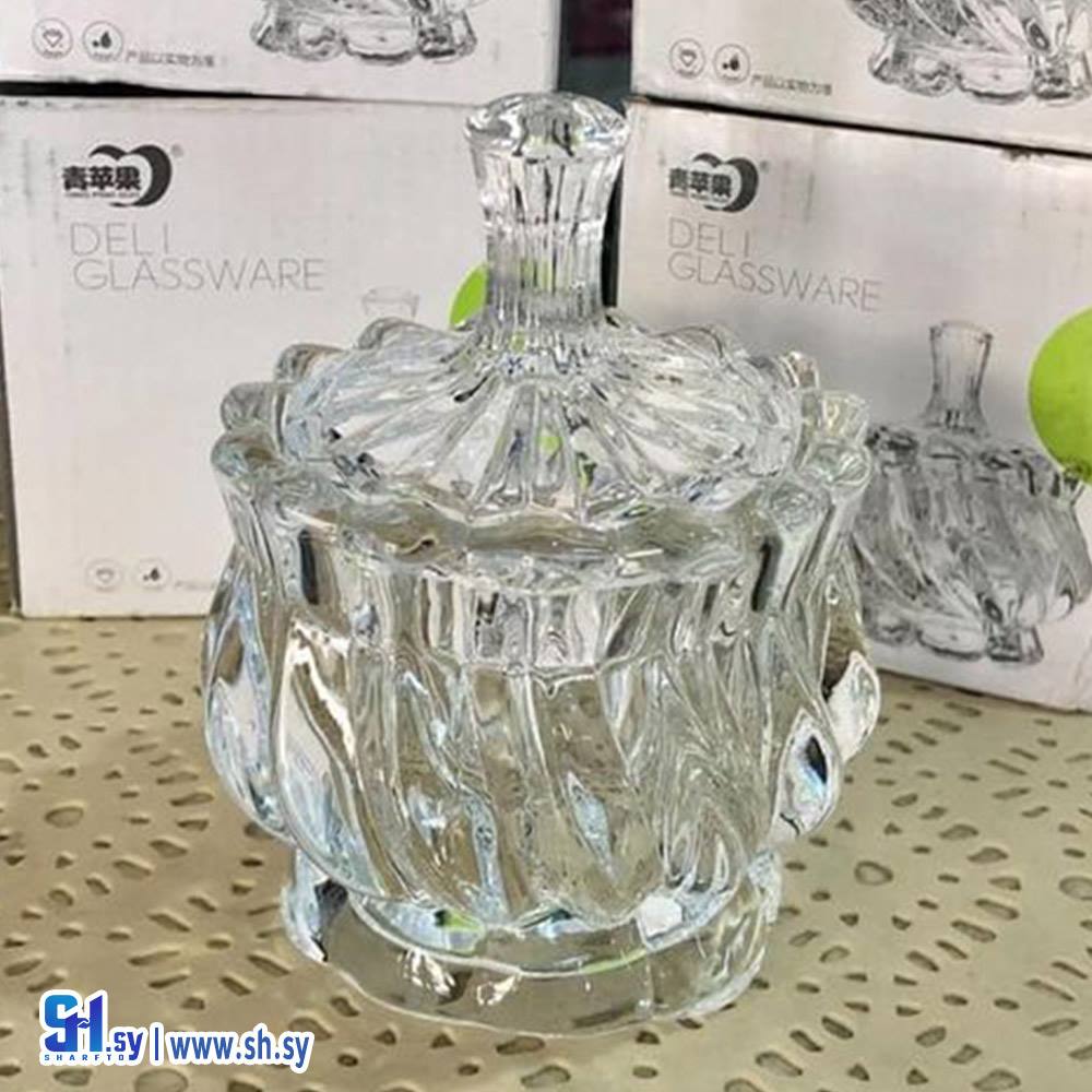 سكرية كريستال (معرض بلال للأدوات المنزلية)