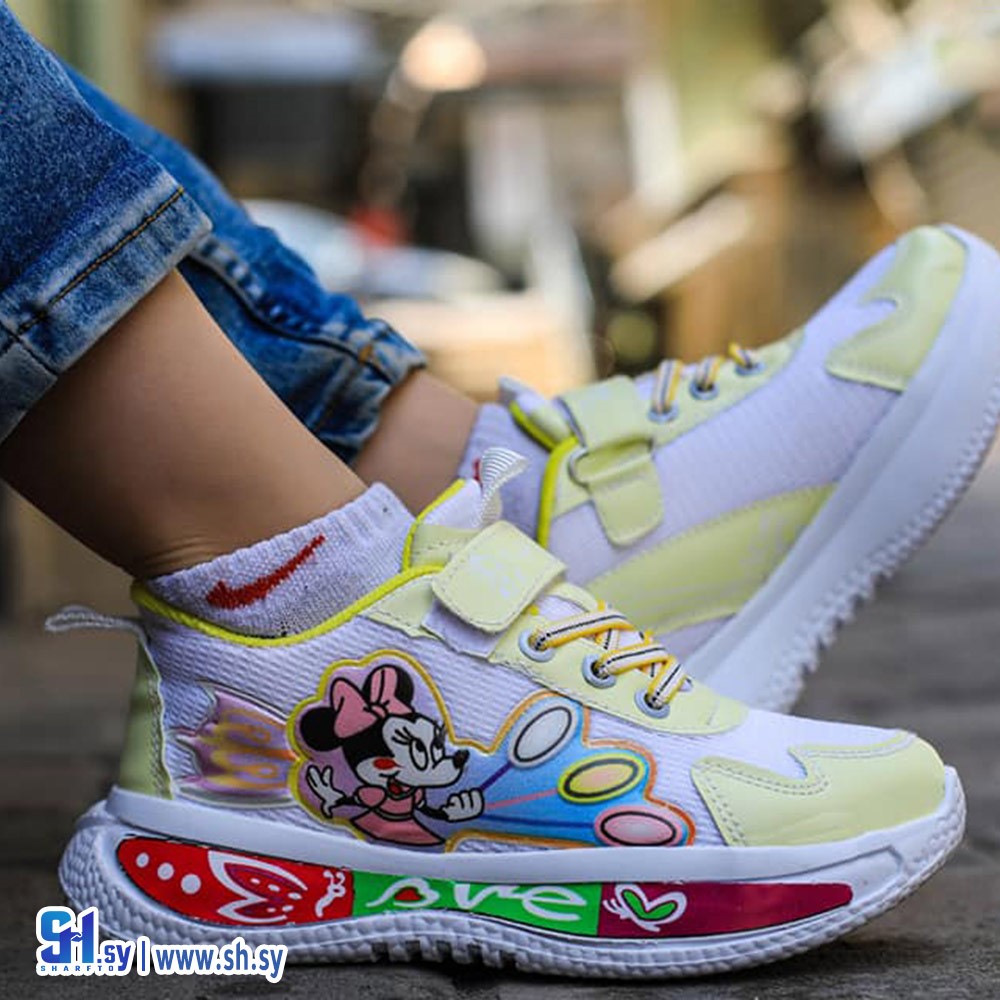 حذاء رياضي  ولادي بناتي موديل 321  (ALJADEED SHOES)
