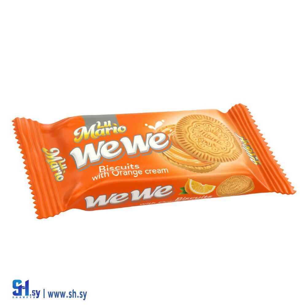 بسكويت وي وي نكهة البرتقال (لوماريو)