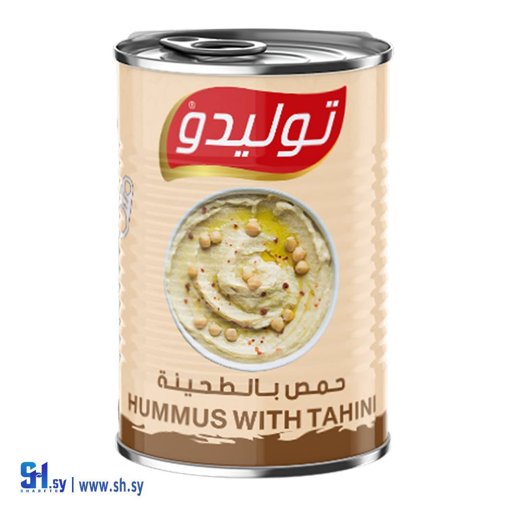 حمص بالطحينة 380غ (توليدو)