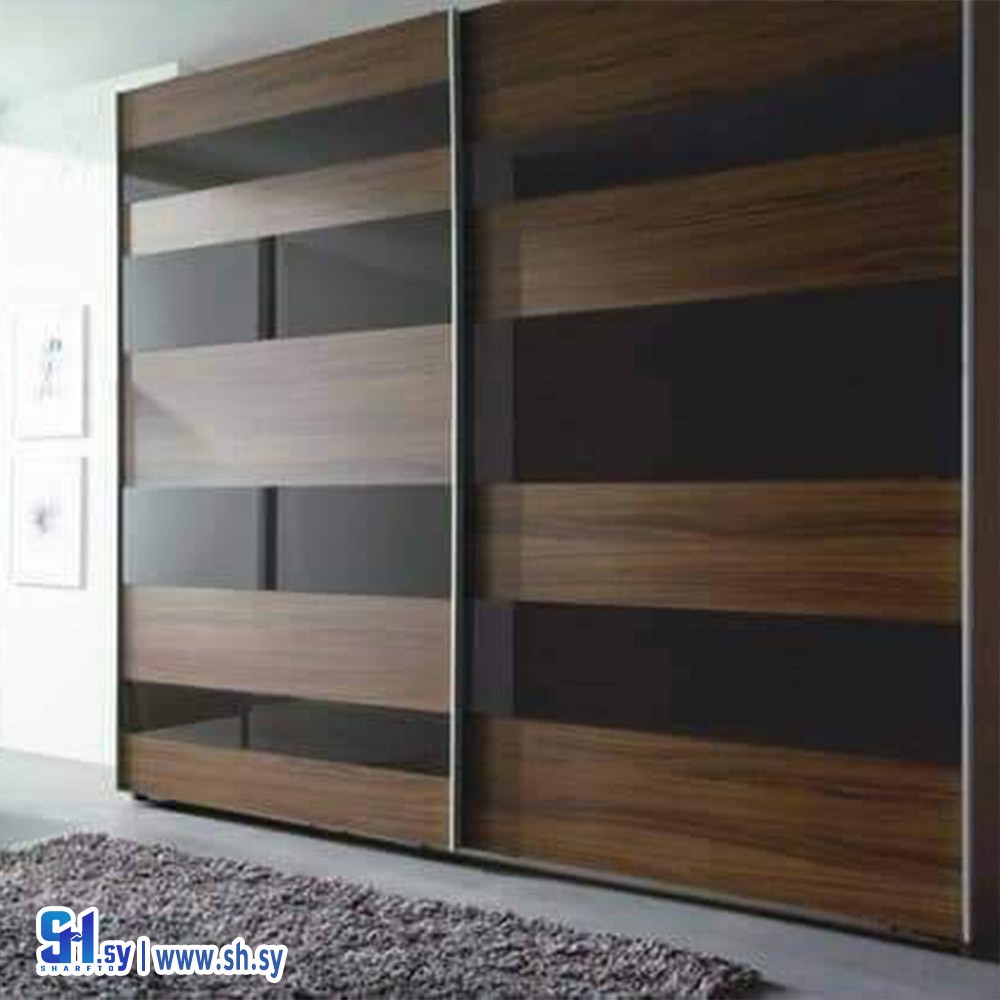 خزانة نظام الأبواب المنزلقة 3 (الوسام للألمنيوم والمطابخ والديكورات)