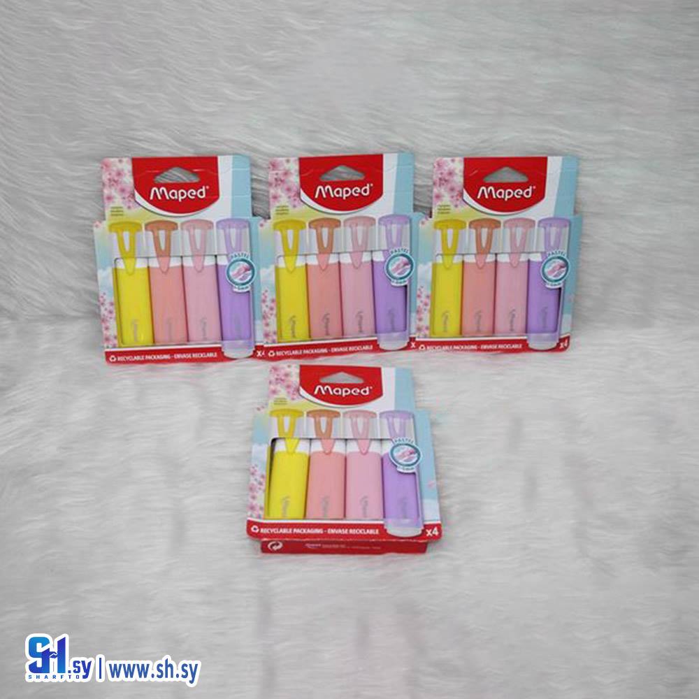 طقم اقلام هايلايتر مابد ممتاز (دار النخبة)