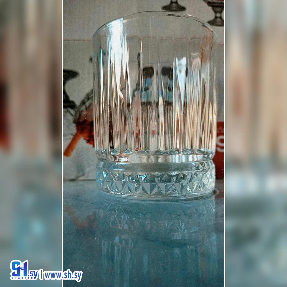 طقم كاسات زجاجية 4 (عصرونية المجد)
