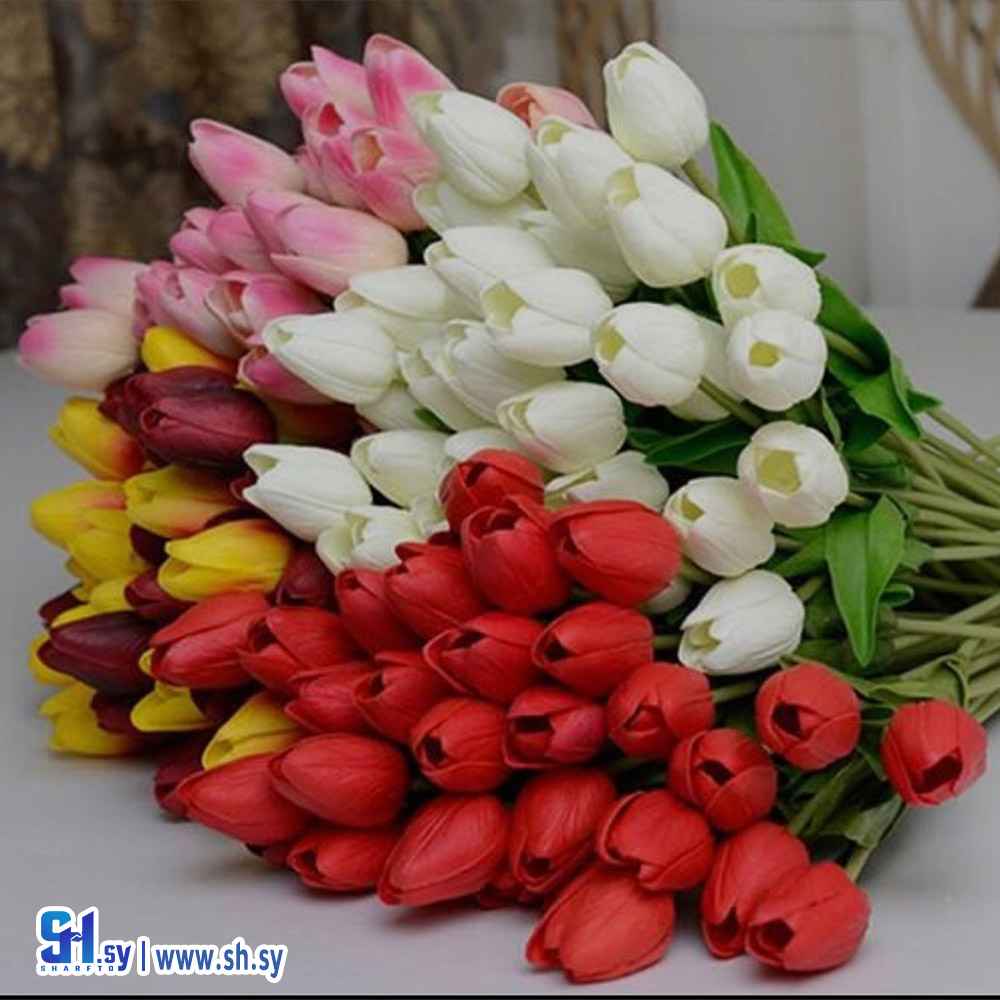 باقة ورد اعمال يدوية (ازهار نيلوفر)