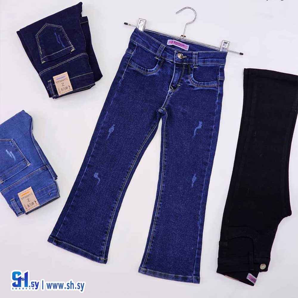 بنطال جينز موديل 12201 (زمار مود)