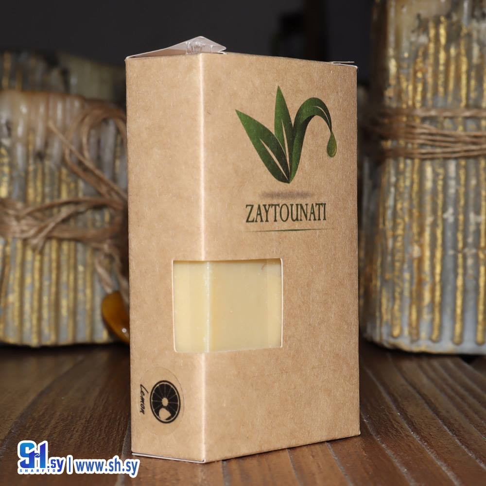 صابون زيت الزيتون بالليمون (زيتونتي)