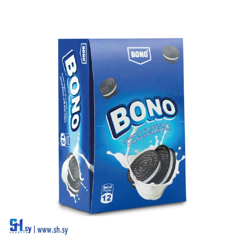 بسكويت بونو 4 قطع حليب (BONO)