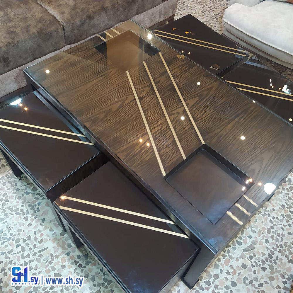 طقم طاولات خمس قطع (مفروشات الأهرام)