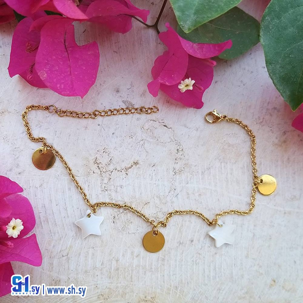 خلخال ذهب برازيلي (LUJI Crafts)