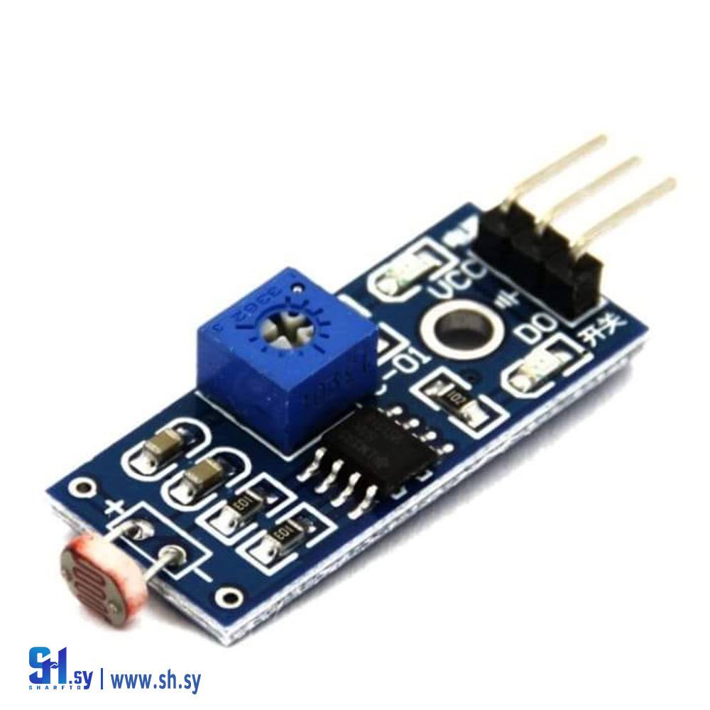 LDR SENSOR ARDUINO وحدة استشعار الضوء الرقمي (paython store)
