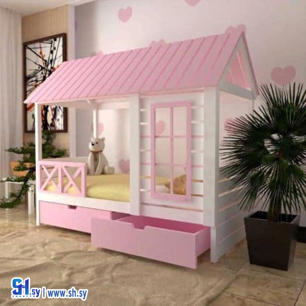 تخت أطفال 3 (جودي للصناعات الخشبية)