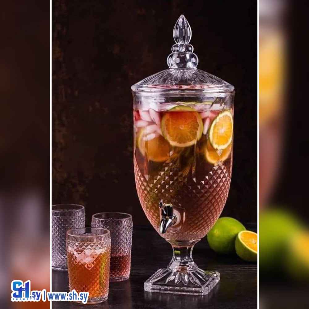 جاك عصير زجاجي (لازوردي المنزلية الراقية)