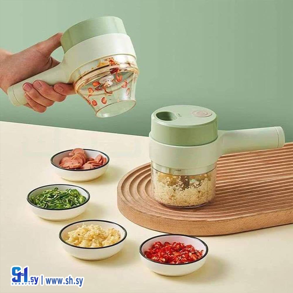 قطاعة خضروات كهربائية محمولة  (ريان بلاست)