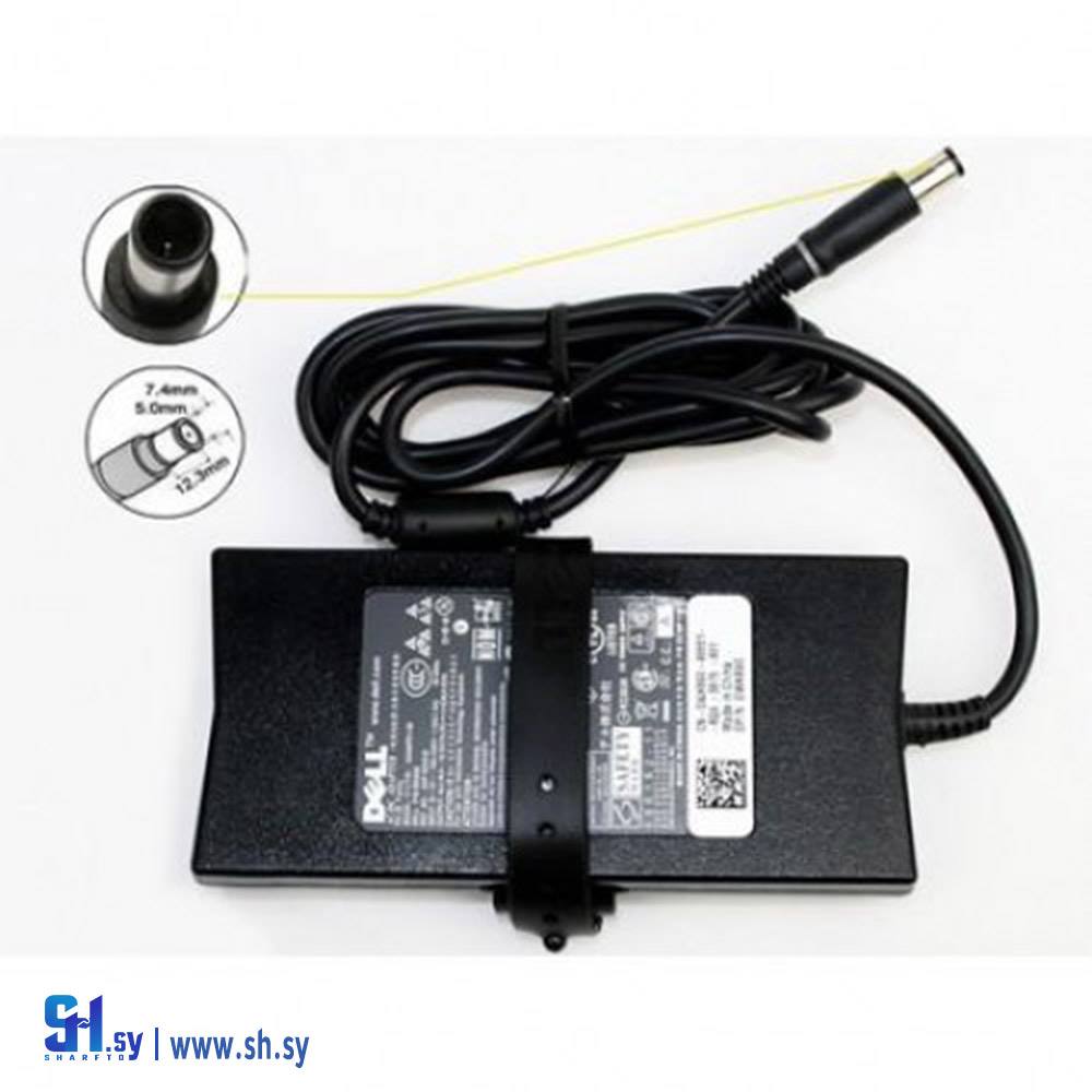 Slim DELL 19.5V / 6.67A شاحن اللابتوب (خط الأفق)