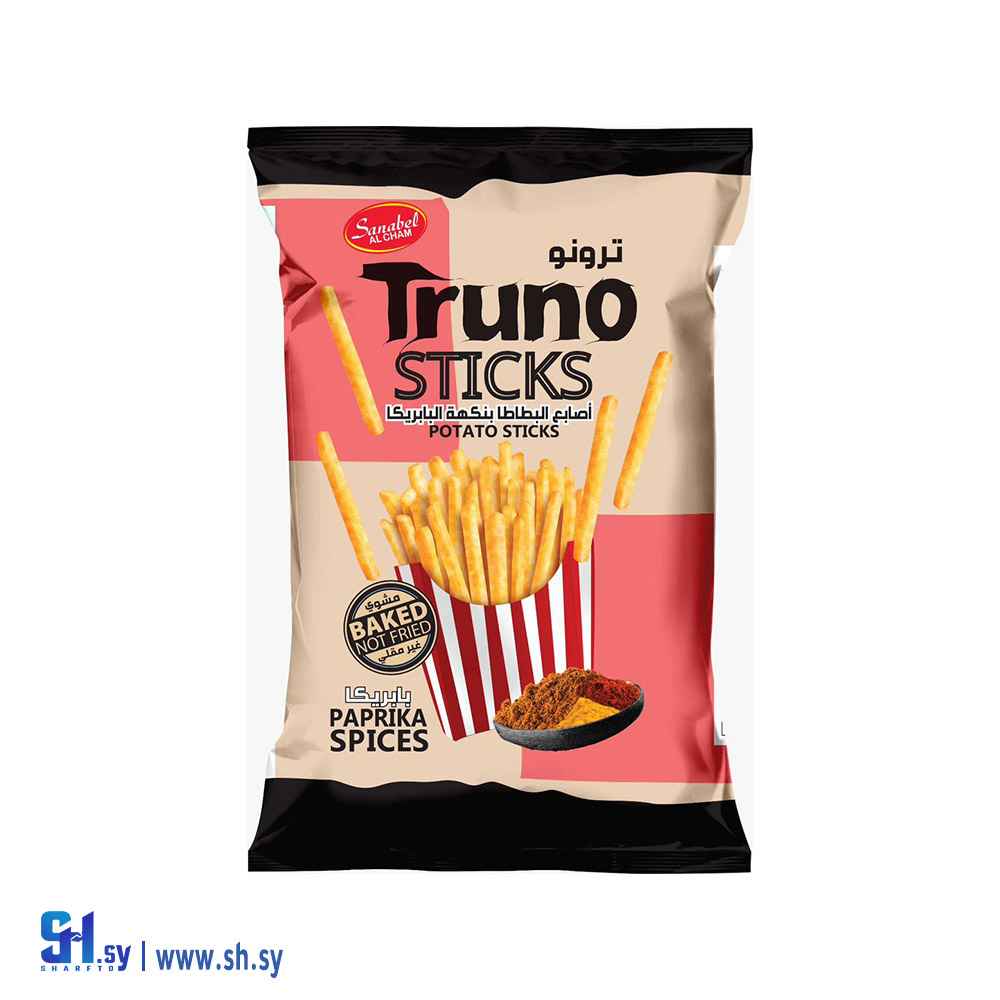 شيبس ترونو ستيكس بنكهة البابريكا (sanabelcham)