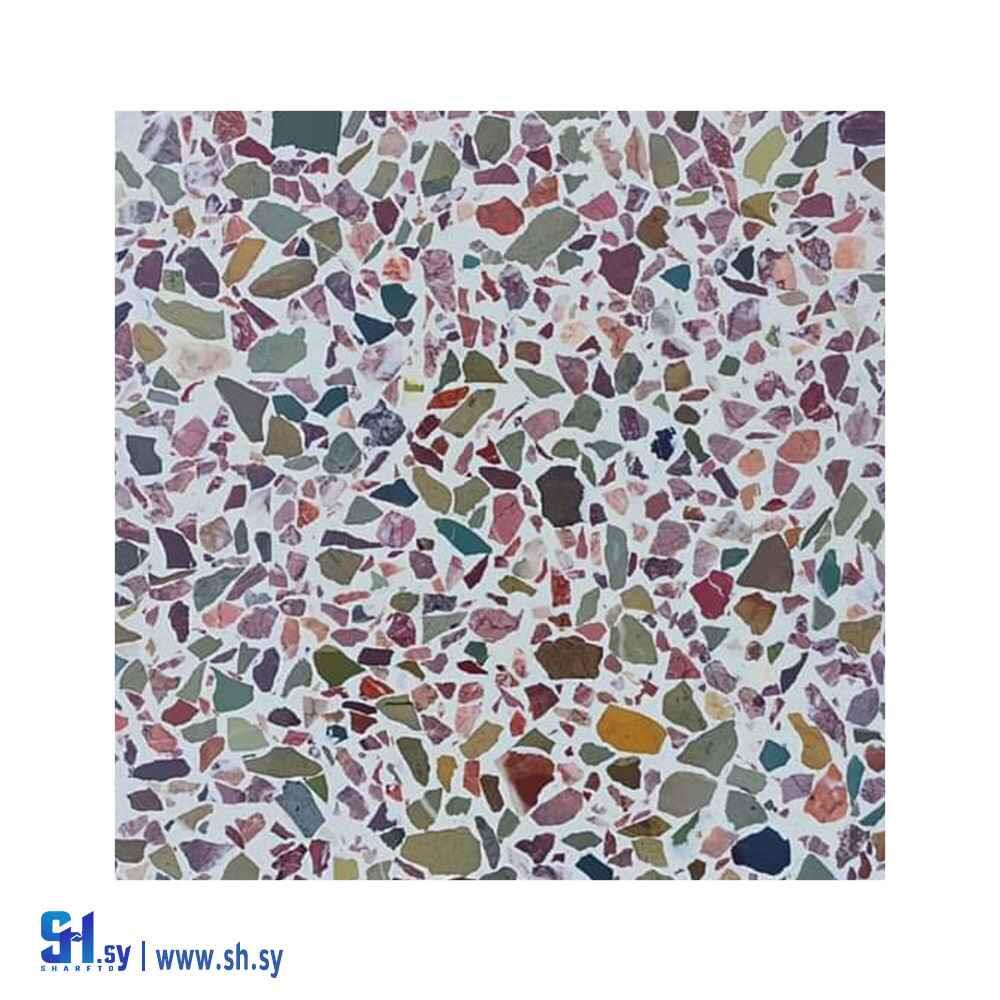 بلاط أرضيات موزايكو أبيض  (محمود خضور مصري)