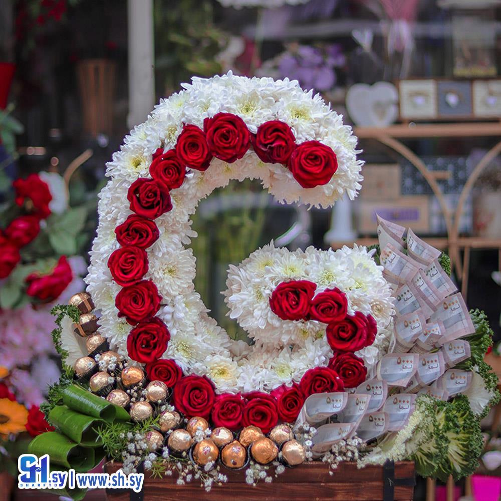 تزيين بوكسات ورد أحرف (أزهار الوروس)