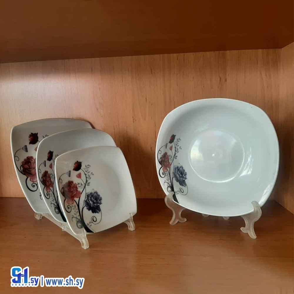 طقم صحون سكب (عصرونية البني)