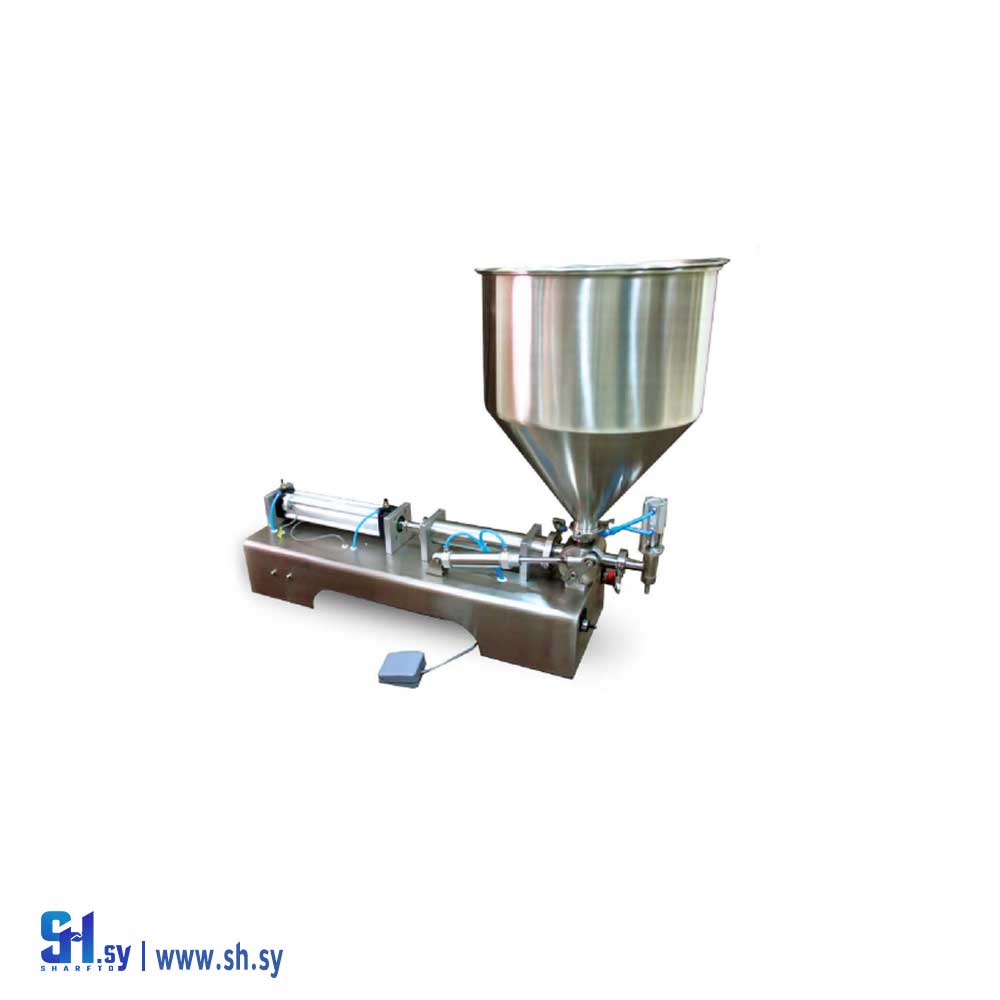 آلة تعبئة مواد لزجة وسائلة نصف آلية (شركة البكار التجارية)