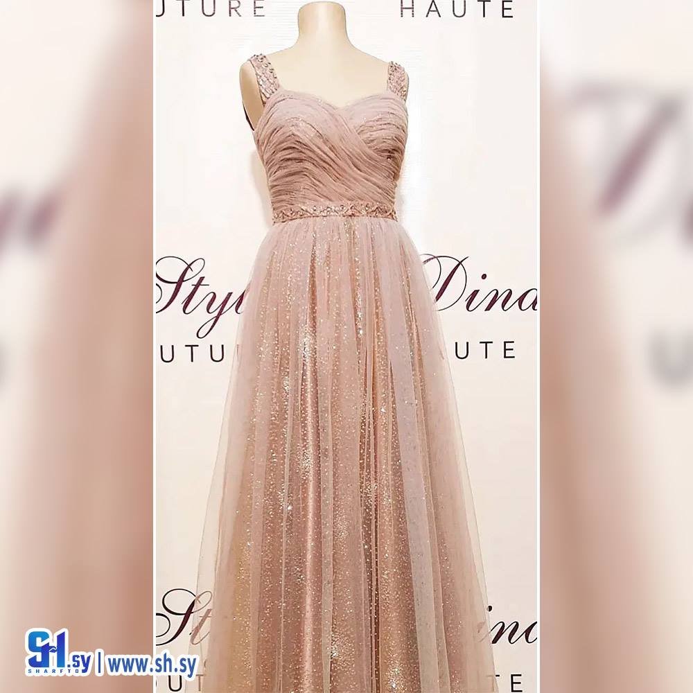 فستان سهرة ناعم (Dina Style)