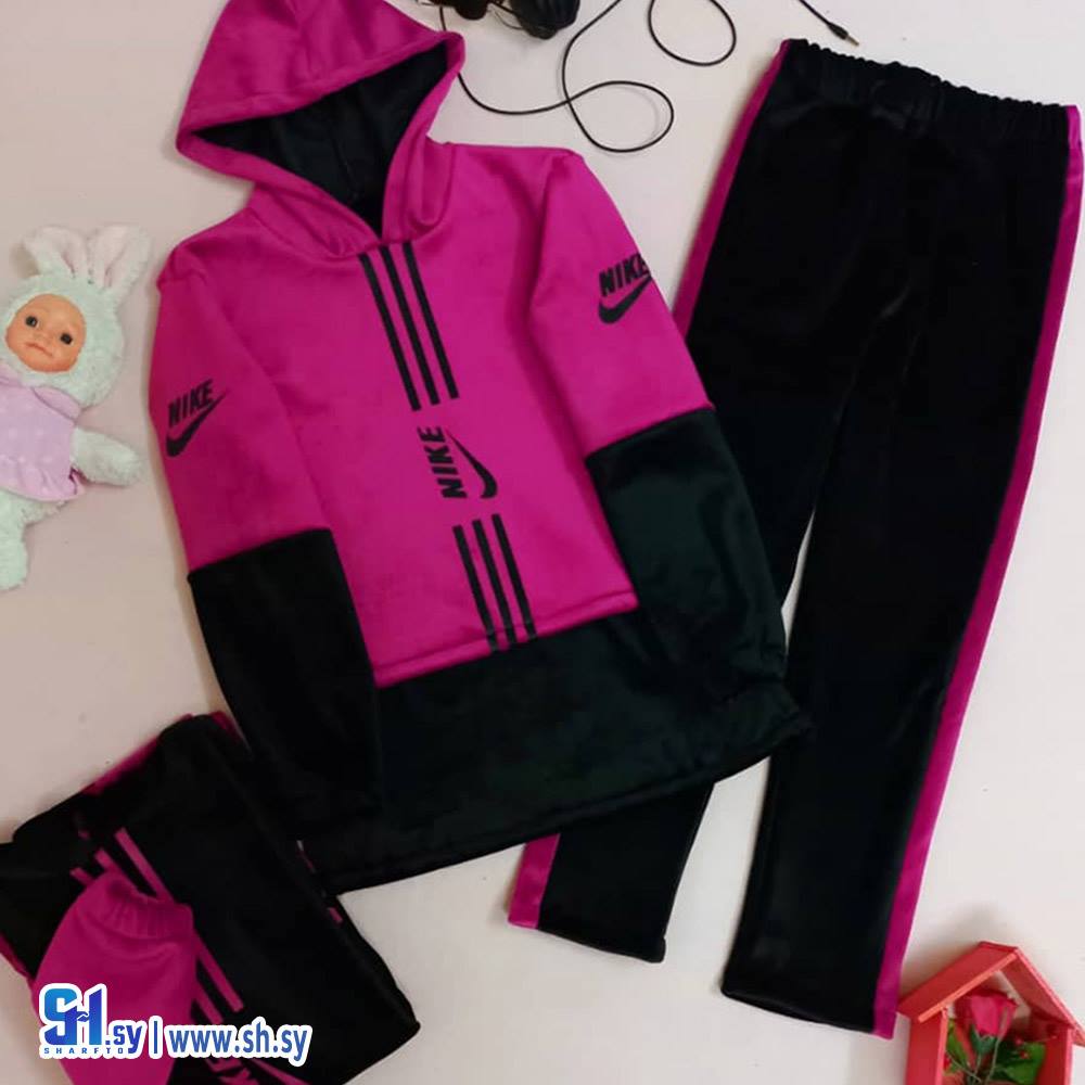 بيجامة نسائي مخمل موديل 46 (قصيص اخوان)