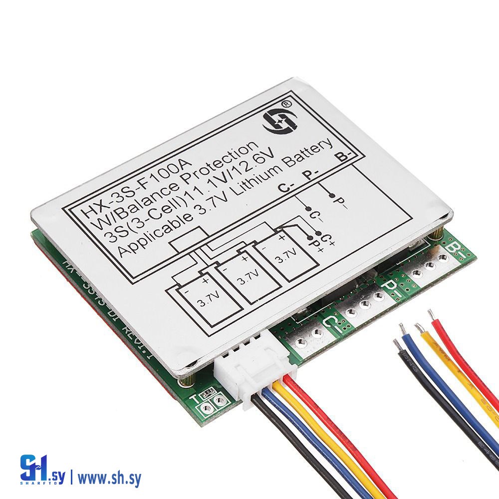 دارة بطارية ليثيوم شحن 12 فولت (قطرنجي للالكترونيات)