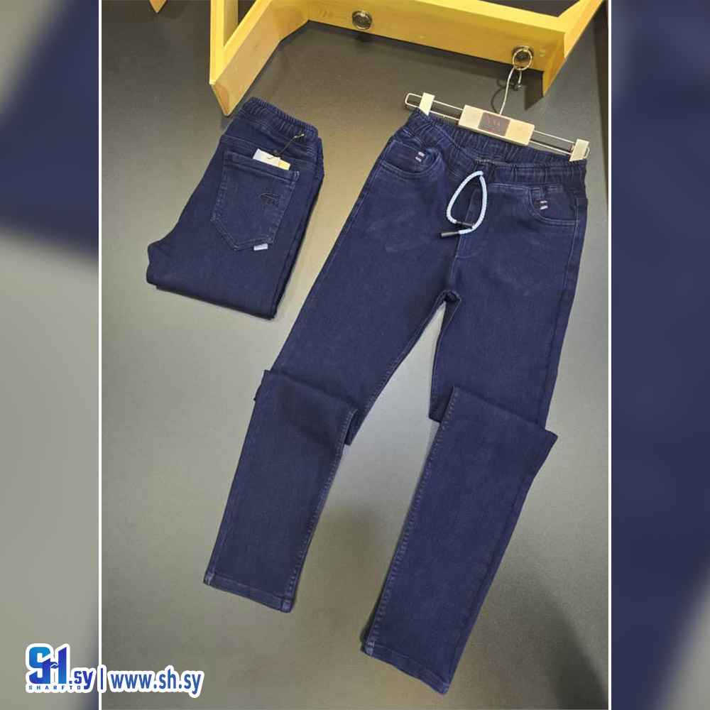 بنطال جينز صبياني موديل 3782 (اكس وايت)