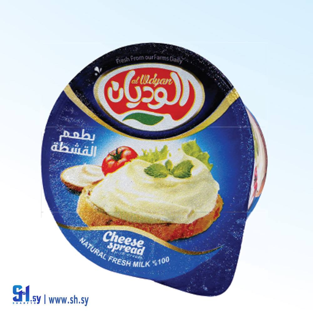 جبنة دهن بطعم القشطة 80غ (الوديان)