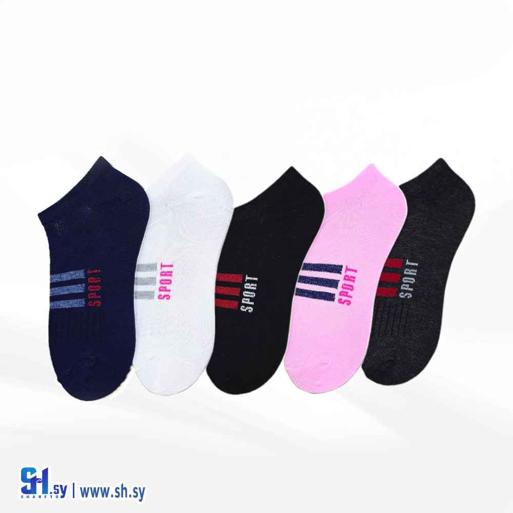 جوارب نسائي قصير موديل 183w (جوارب زياد)