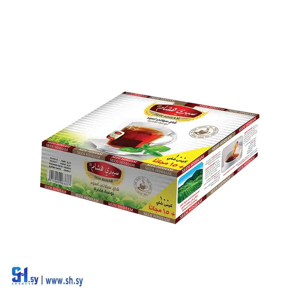 شاي سوبر بيكو سيلاني 100 ظرف (سيدي هشام)