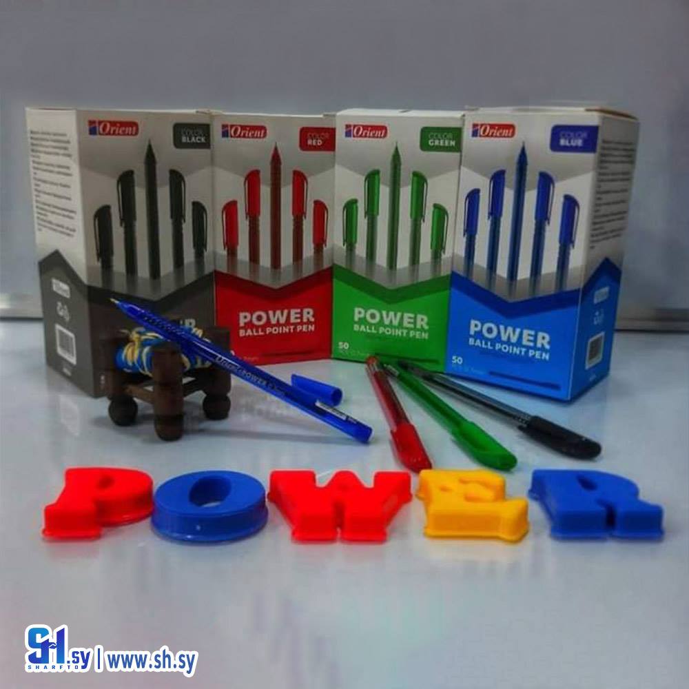 أقلام حبر أورينت POWER (مكتبة المستقبل)