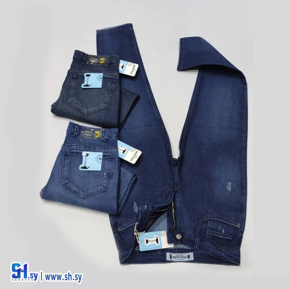 بنطال جينز رجالي موديل 0068 (مصنع إيطاليانو)