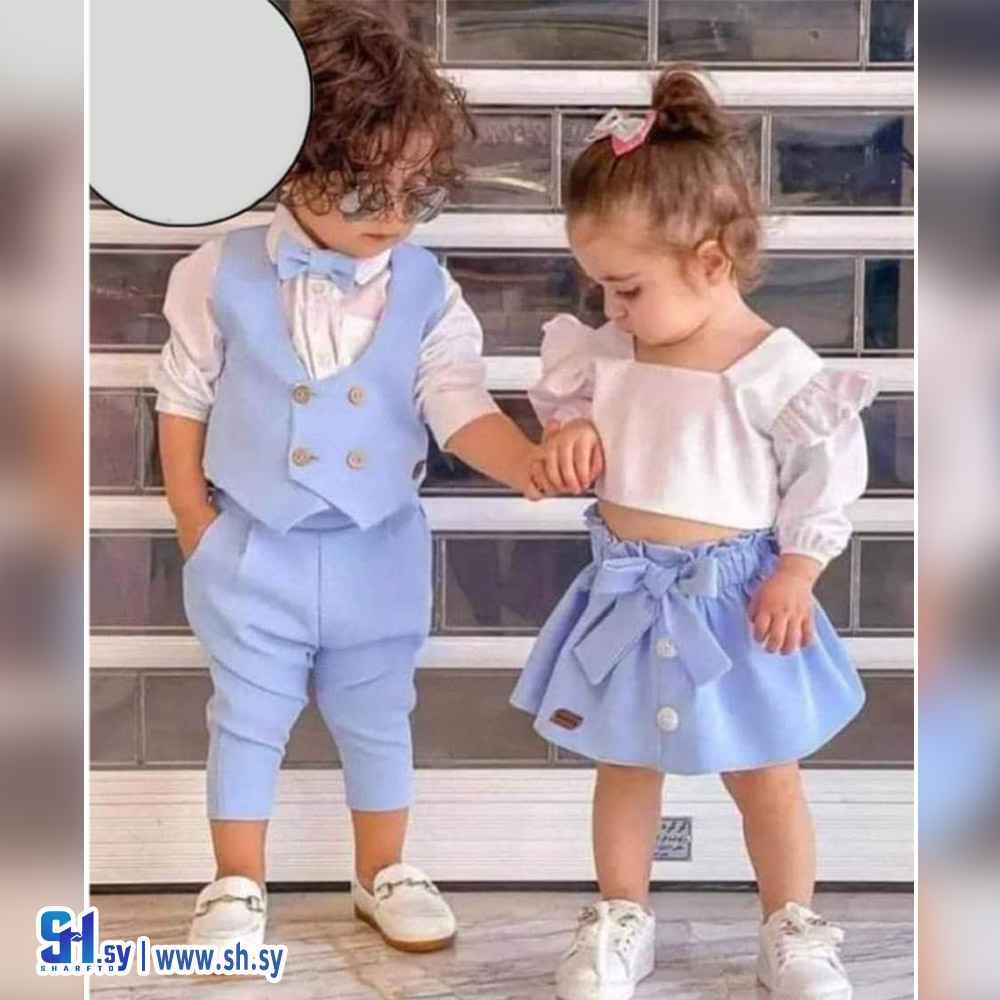 طقم كوبل صبي وبنت (Mimi Kids)