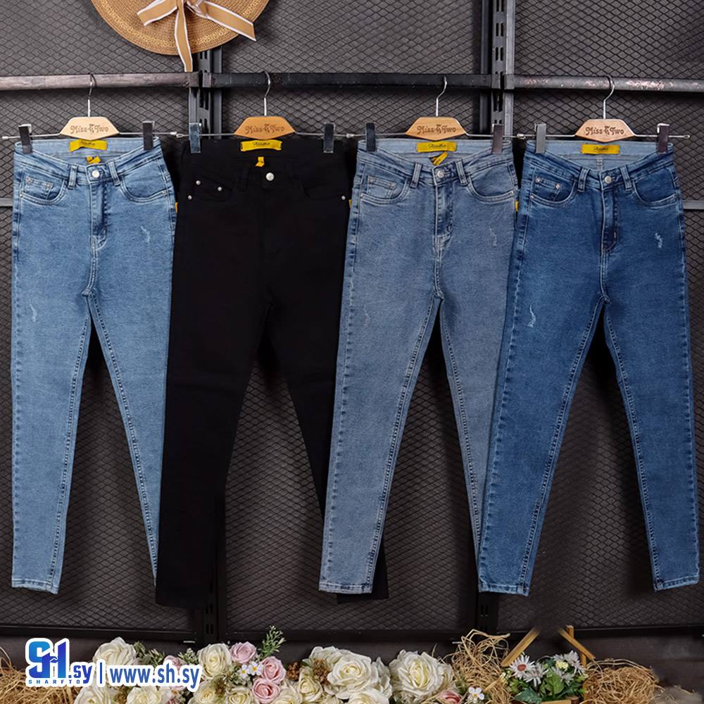 بنطال جينز نسائي موديل 326 (MISS TWO)