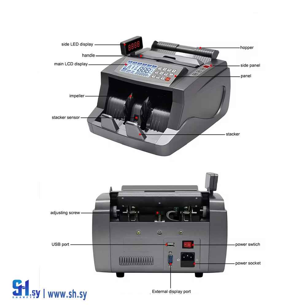 عدادة نقود موديل 5500 (العالمية)