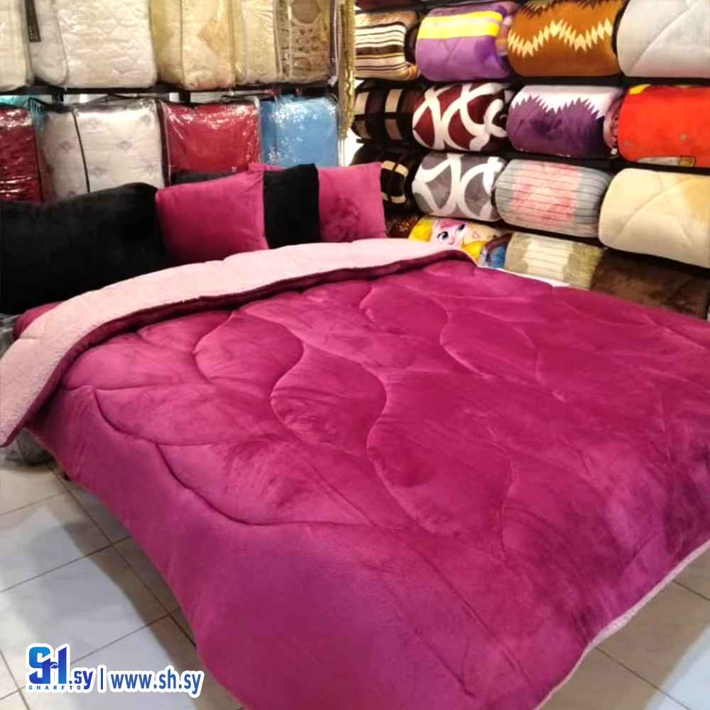 لحاف موهير خلفيه فرو 6 (غاردينيا السمان)