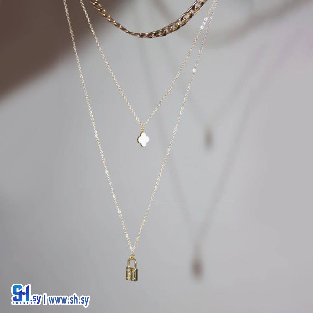 قلادة 3 طبقات  (Nostalgie Accessories)