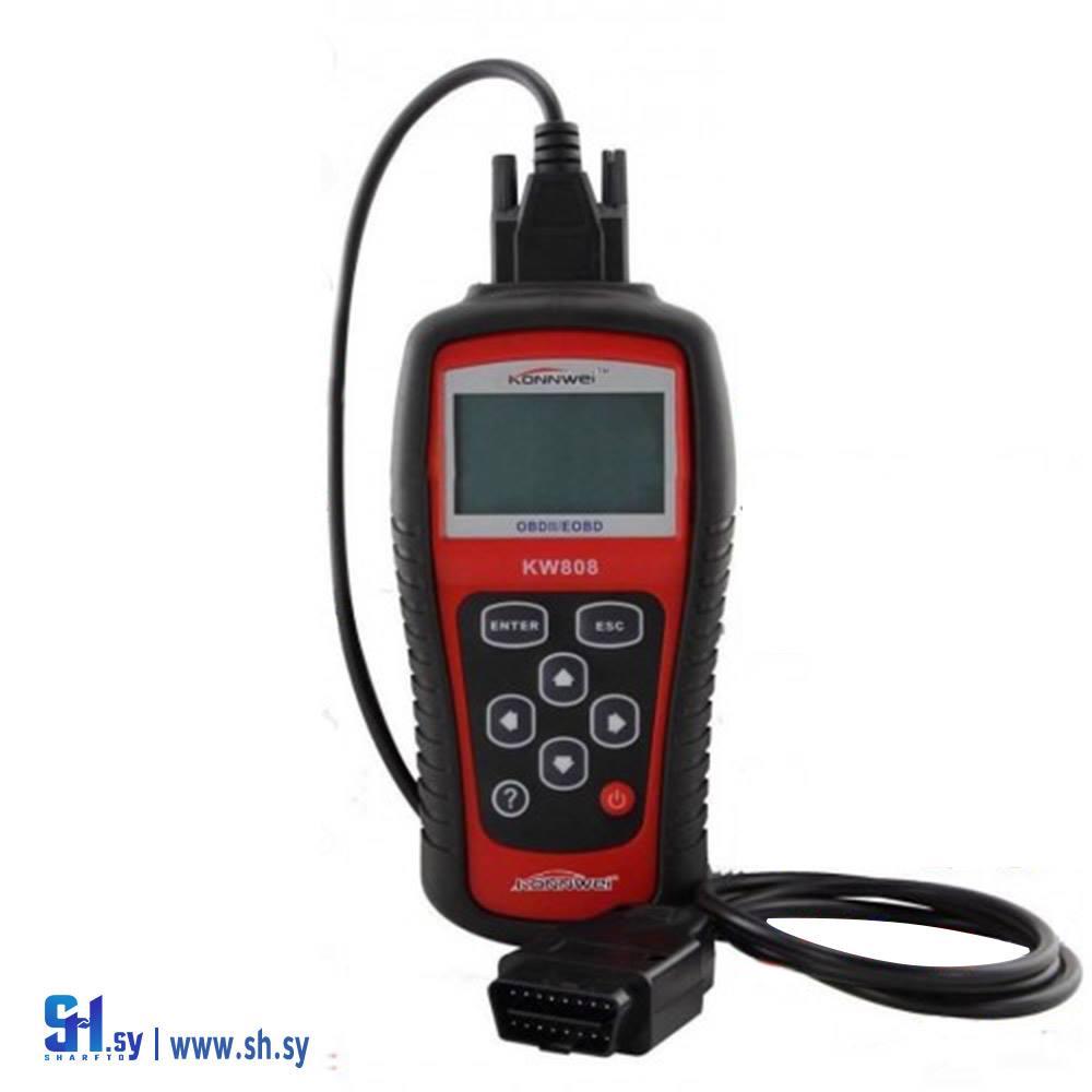 جهاز فحص وتشخيص أعطال السيارات KONNWEI KW808(خط الأفق)