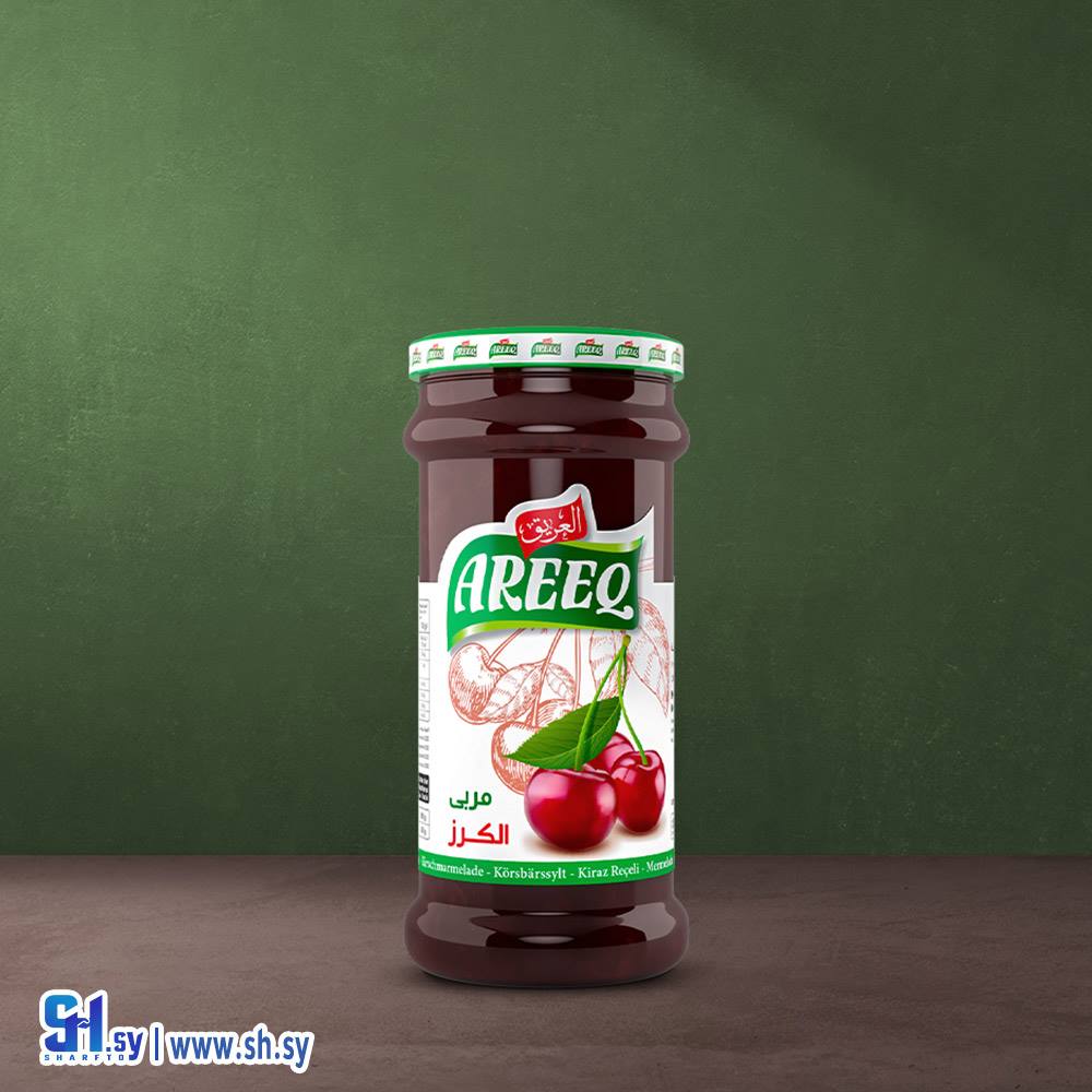 مربى الكرز 430غ  عبوة زجاج (العريق)