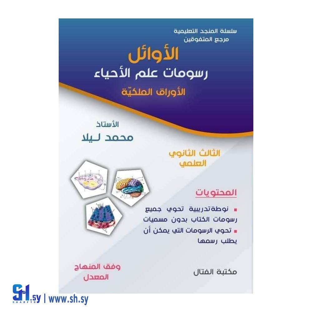 ملحق رسومات علم الأحياء للثلث الثانوي العلمي (مكتبة الفتال)