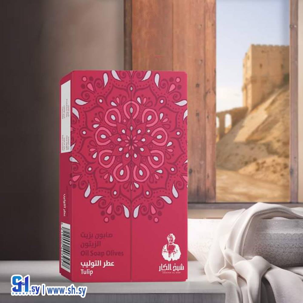 صابون زيت الزيتون وعطر التوليب (مؤسسة العود و العنبر التجارية (شيخ الكار))